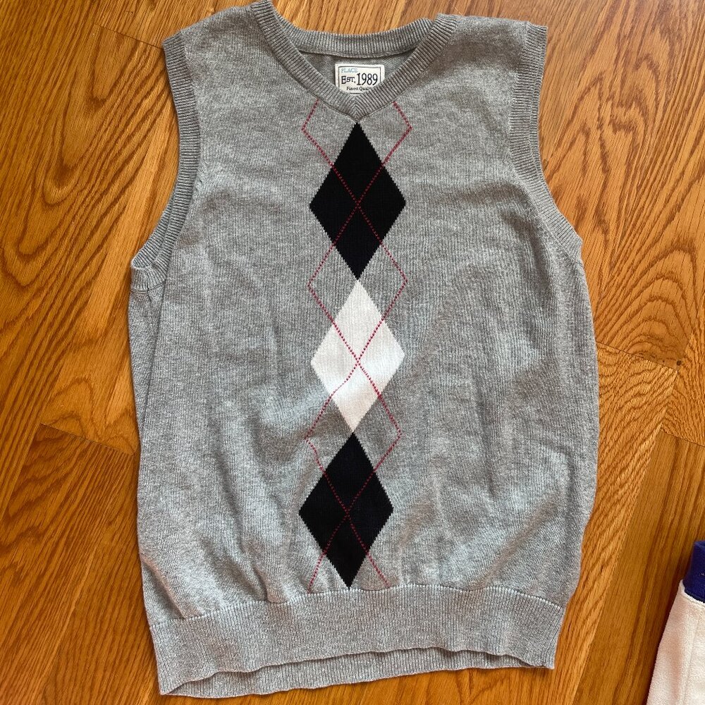 Gray Sweater Vest